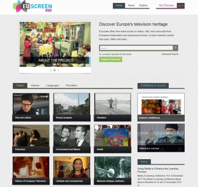 screen shot from EUscreen