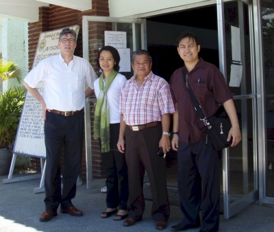 Visiting the University of Northern Philippines in Vigan