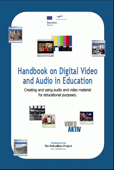 Cover of the VideoAktiv Handbook on Digital Video and Audio in Education