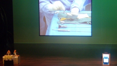 The Auditorium at RAI Amsterdam during the ESHRE Live demos. 